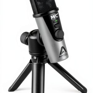 Apogee MiC Plus USB Microphone Studio Quality for Podcasters-0