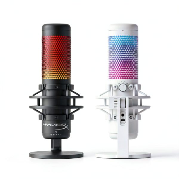 HyperX QuadCast S USB Microphone RGB Streaming Gaming-2