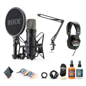 Rode NT1 5th Gen USB XLR Studio Microphone Bundle-0