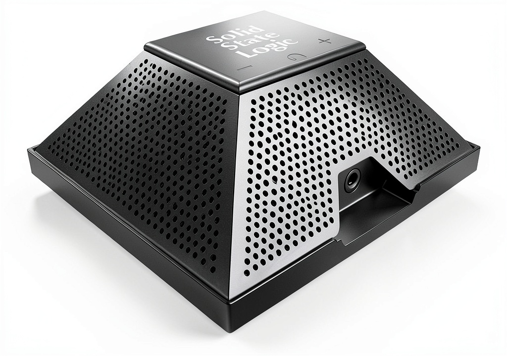 SSL CONNEX USB microphone in use during a live streaming session