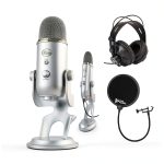 Blue Yeti USB Microphone Studio Recording Streaming-0