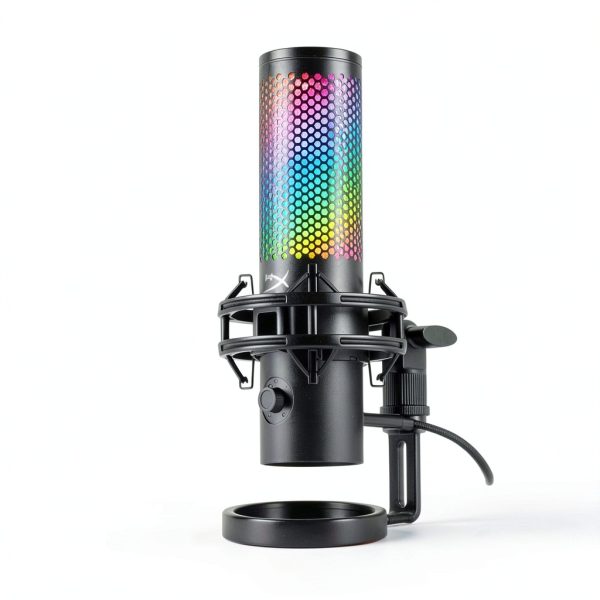 HyperX QuadCast 2 S USB Microphone RGB Streaming Audio-2