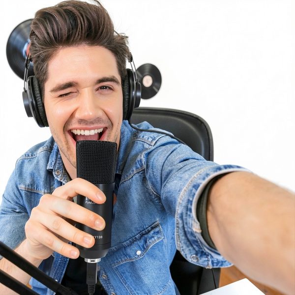 Pyle USB Microphone Podcast Recording Kit Plug and Play-4