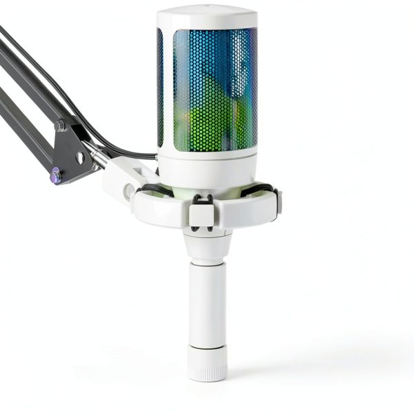 FIFINE A6TW RGB USB Microphone for Streaming Gaming-4
