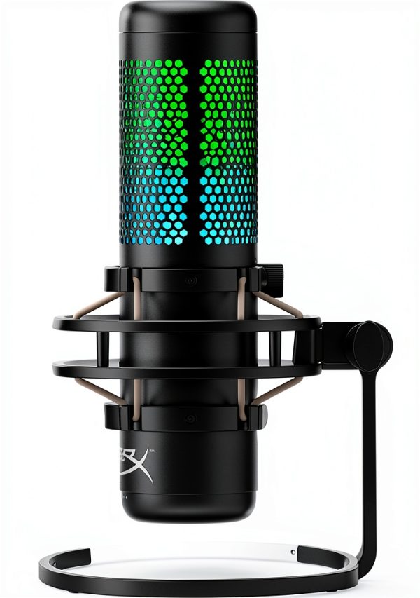 HyperX QuadCast S USB Microphone RGB Streaming Gaming-6