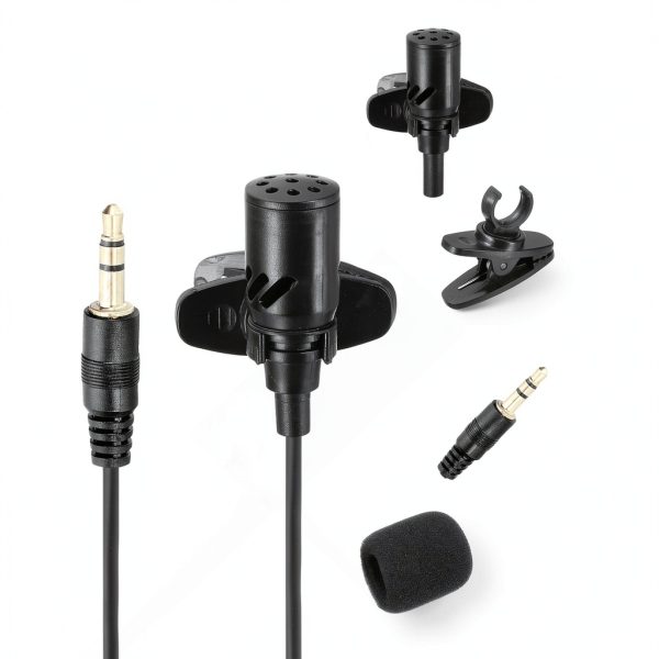 Pavo Condenser Lavalier Lapel Microphone for Guides Teachers-2