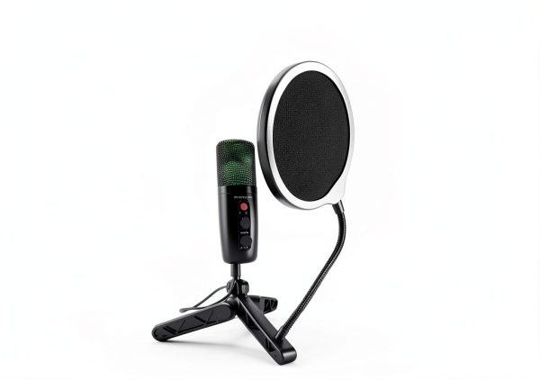 Emerson EAM-9052 USB Condenser Microphone LED Gaming-11