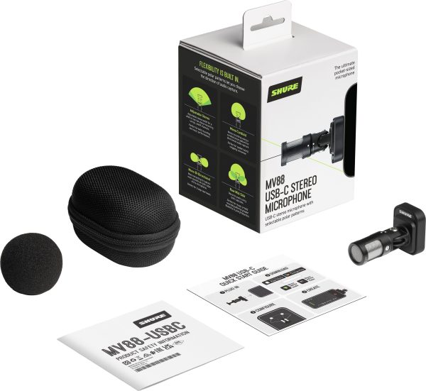 Shure MV88 USB C Stereo Microphone Mobile Audio Upgrade-3
