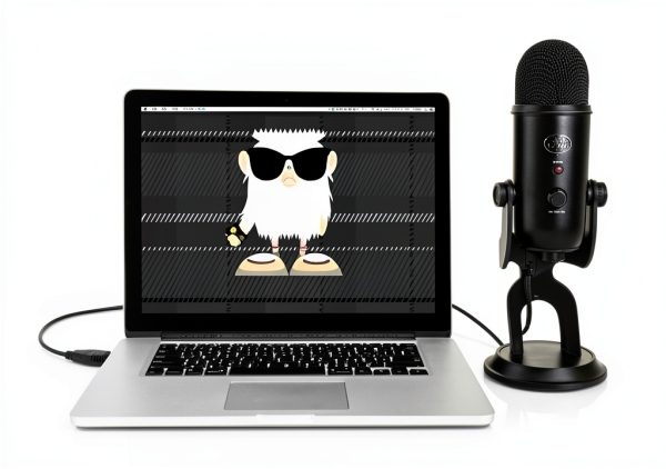 Blue Yeti USB Microphone Professional Podcasting Recording-3