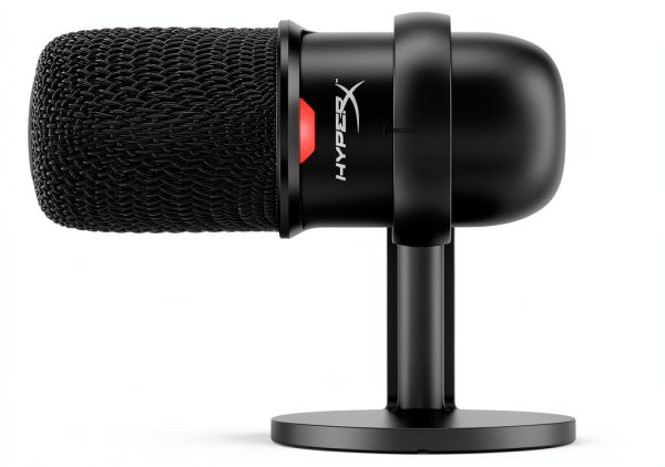 HyperX SoloCast USB Condenser Gaming Microphone Black White-10