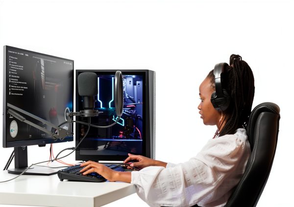 Emerson USB Condenser Microphone for Gaming Streaming-9