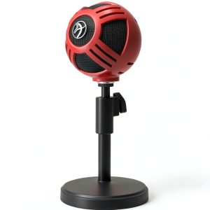 Arozzi Sfera USB Microphone Gaming Streaming Black Red White-0