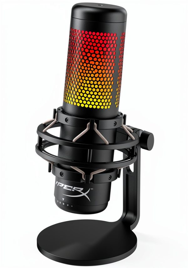HyperX QuadCast S USB Microphone RGB Streaming Gaming-8
