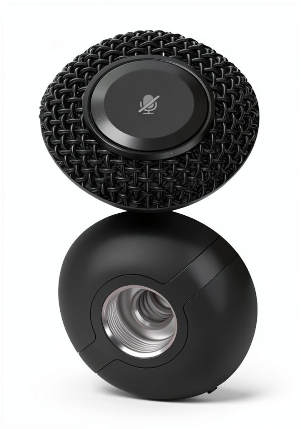 HyperX SoloCast USB Condenser Gaming Microphone Black White-11