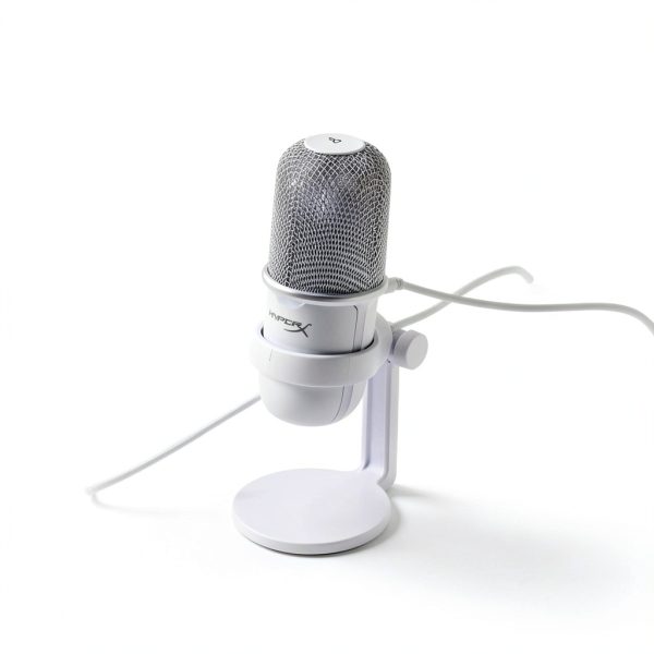 HyperX SoloCast USB Condenser Gaming Microphone Black White-1