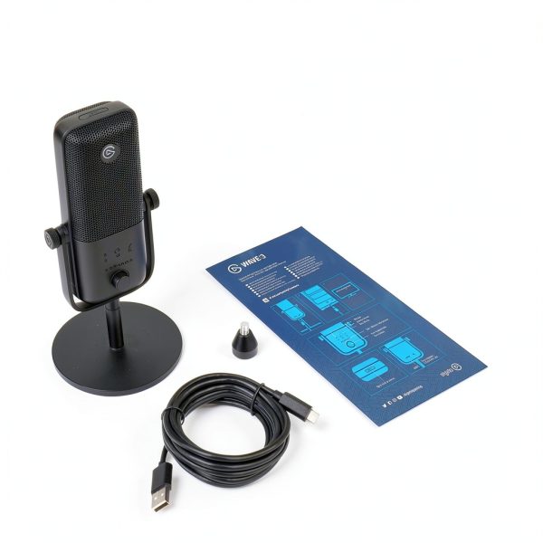 Elgato Wave3 USB Microphone Cardioid Condenser Streaming-7