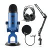 Blue Yeti USB Microphone Studio Controls Zero Latency-0