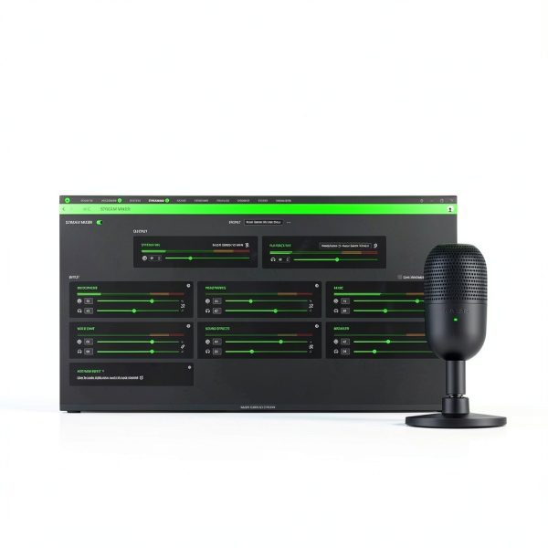 Razer Seiren V3 Mini USB Condenser Mic for Gaming Streaming-6
