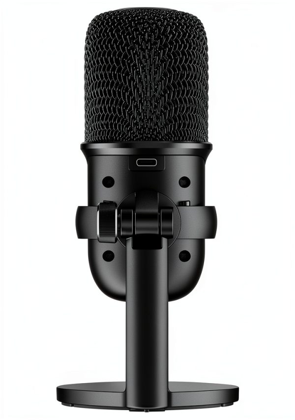 HyperX SoloCast USB Condenser Gaming Microphone Black White-9