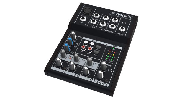 Mackie Mix5 Compact Mixer 5 Channel Studio Audio-1