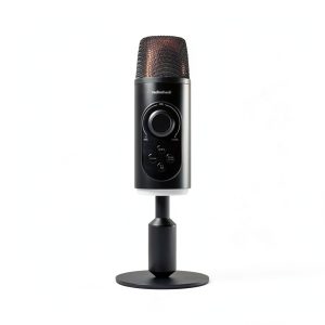 Streamer Microphone RGB LED Lighting Professional Audio-0