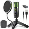 RGB Wired Microphone USB Plug Play AI Noise Filtering-0