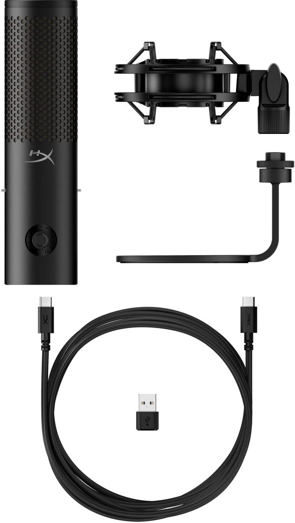 HyperX QuadCast 2 S USB Gaming Microphone RGB Customization-16