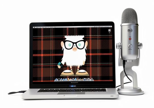 Blue Yeti USB Microphone Professional Podcasting Recording-3