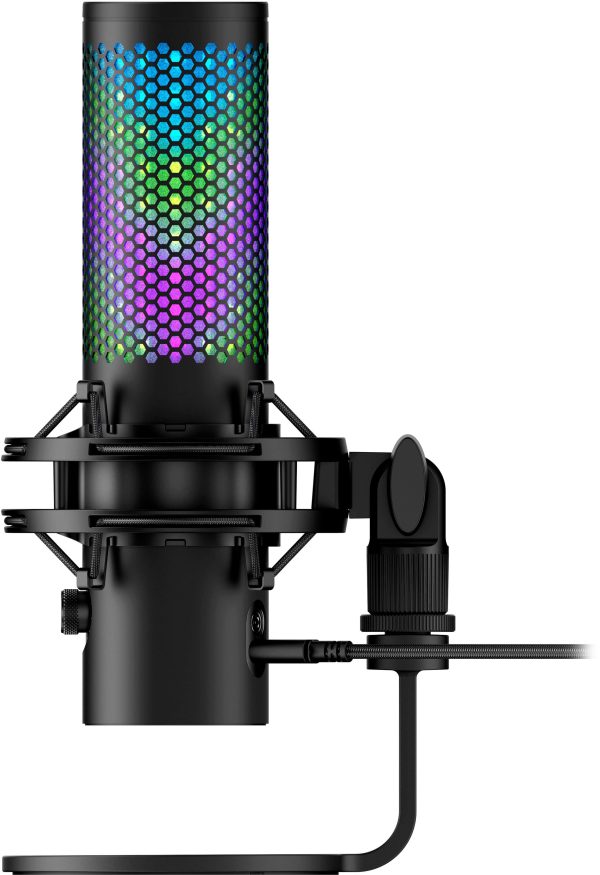 HyperX QuadCast 2 S USB Gaming Microphone RGB Customization-9