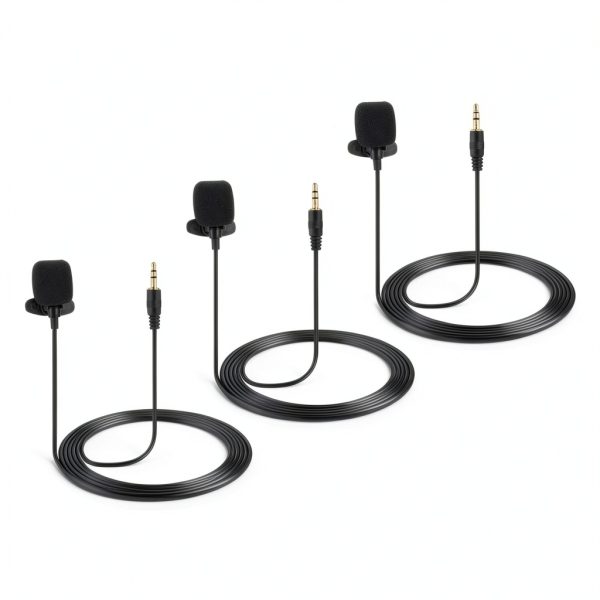 Pavo Condenser Lavalier Lapel Microphone for Guides Teachers-0