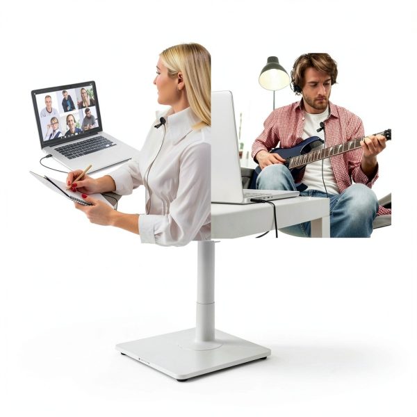 Neewer USB Lapel Microphone Omnidirectional Plug Play-8