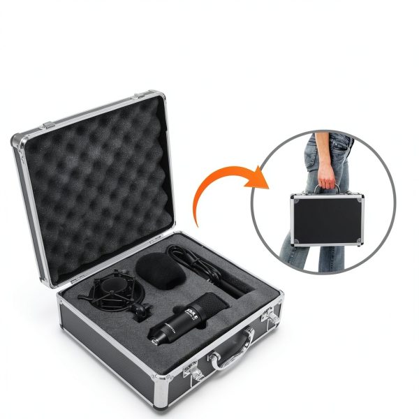 Pyle USB Microphone Podcast Recording Kit Plug and Play-1