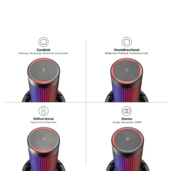 HyperX QuadCast 2 S USB Microphone RGB Streaming Audio-6