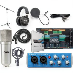 PreSonus AudioBox 96 USB Recording Bundle Studio Interface-0