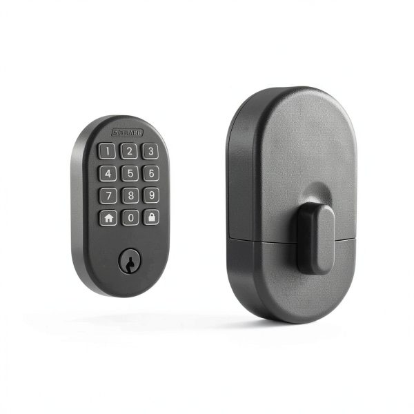 Schlage Arrive Matte Black Wi Fi Deadbolt Smart Lock-0