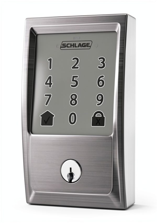 Schlage Arrive Wi‑Fi Deadbolt Nickel Lock with Alexa Compatibility-2