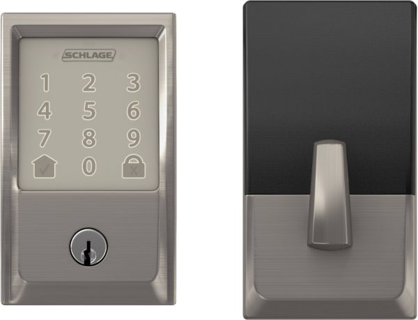 Schlage Arrive Wi‑Fi Deadbolt Nickel Lock with Alexa Compatibility-3