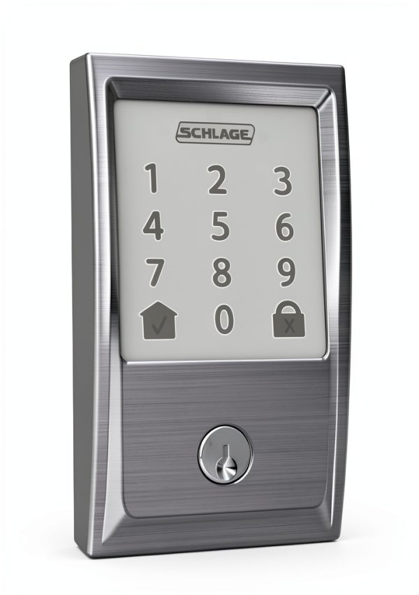 Schlage Arrive Wi‑Fi Deadbolt Nickel Lock with Alexa Compatibility-1