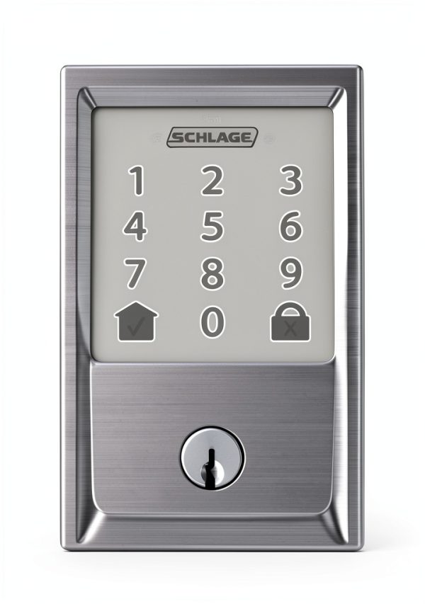 Schlage Arrive Wi‑Fi Deadbolt Nickel Lock with Alexa Compatibility-0